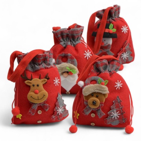 BORSETTA NATALIZIO 22X32